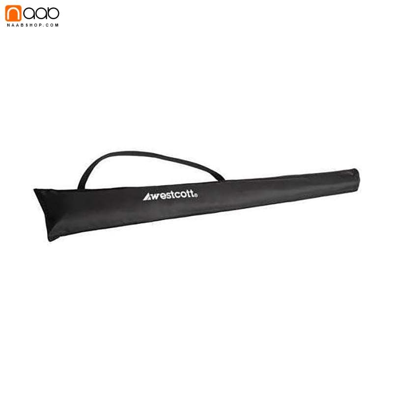 چتر عکاسی داخل سفید وستکات Westcott 180cm Parabolic Standard Umbrella+دفیوزر — تصویر ۵