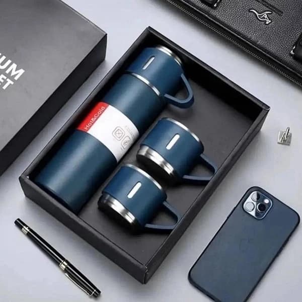 فلاسک و لیوان مدل hot-cold گنجایش 0.5 لیتر بسته 3 عددی — تصویر ۶