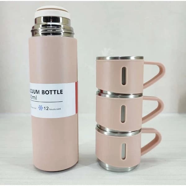 فلاسک و لیوان مدل hot-cold گنجایش 0.5 لیتر بسته 3 عددی — تصویر ۸