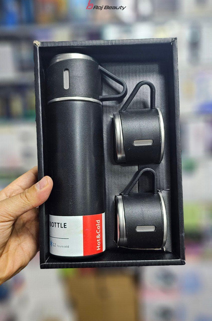 فلاسک و لیوان مدل hot-cold گنجایش 0.5 لیتر بسته 3 عددی — تصویر ۴