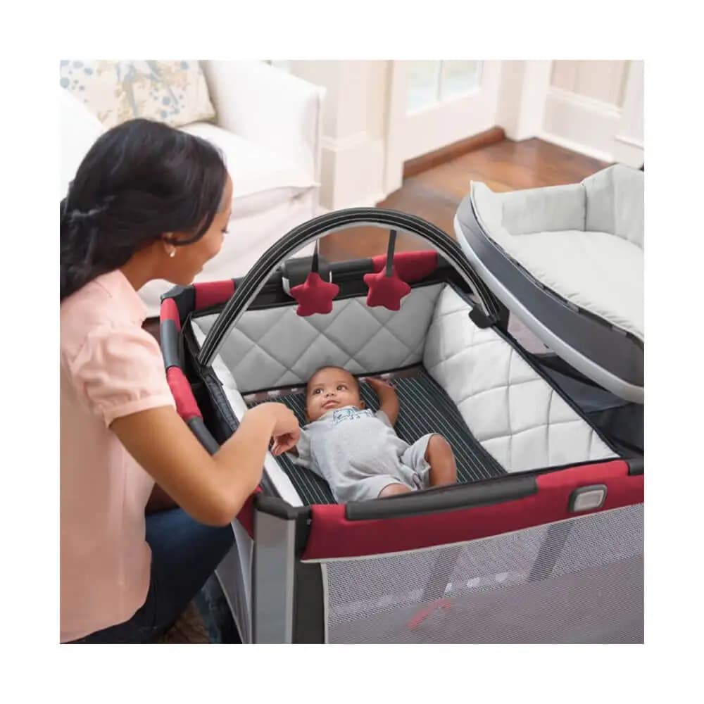 تخت و پارک گراکو Graco مدل Smart Station Presley — تصویر ۳