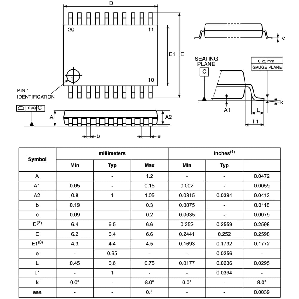 میکروکنترلر STM32G030F6P6 — تصویر ۲