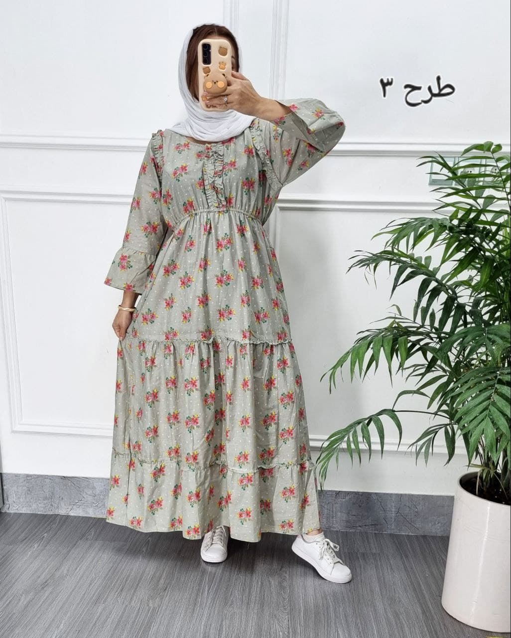 پیراهن ساحلی نخ اورجینال عروسکی وارداتی/کد987 — تصویر ۴