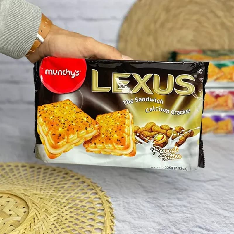 بیسکوییت بادامزمینی لکسوس ۲۲۵ گرمی