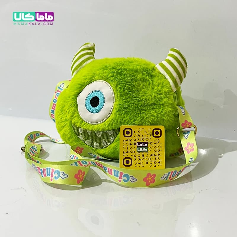 کیف دوشی عروسکی مدل مایک 30 سانتیمتر — تصویر ۳