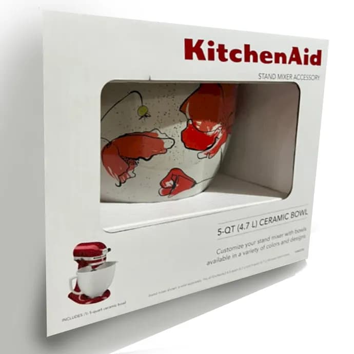 کاسه سرامیکی کیچن اید مدل خشخاش / KITCHEN AID KSM2CB5P — تصویر ۳