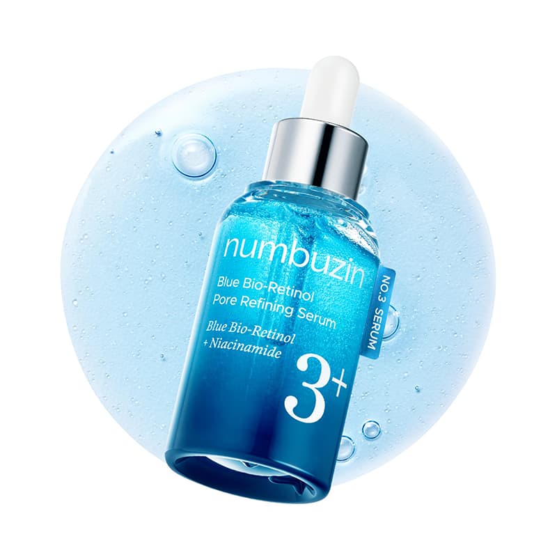 سرم جمع کننده منافذ نامبوزین شماره 3 | Numbuzin No.3+ Blue Bio-Retinol Pore Refining Serum