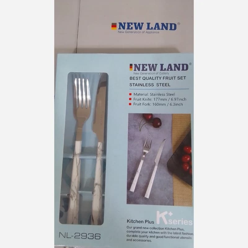 کارد و چنگال میوه خوری نیولند مدل 2936 / NEWLAND NL-2936 — تصویر ۲