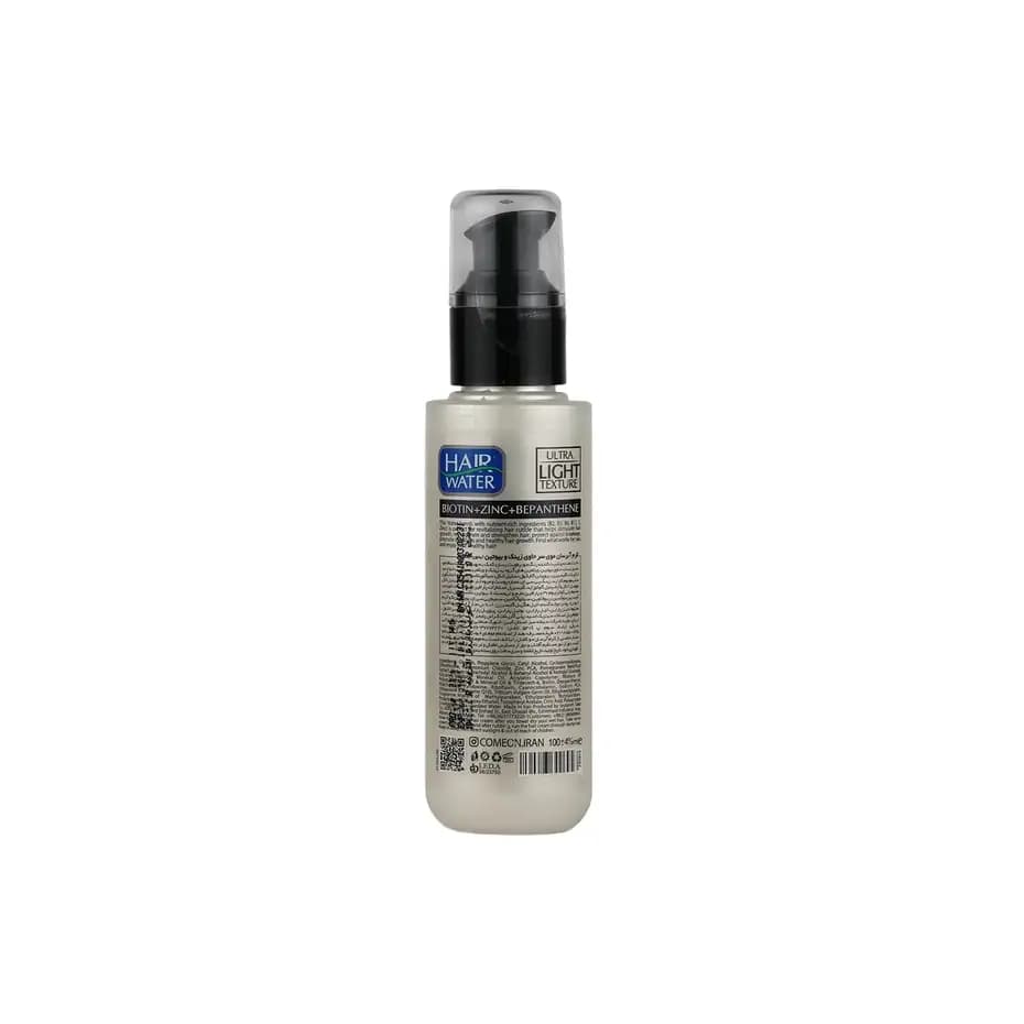 کرم آبرسان مو زینک و بیوتین هیر واتر بمب هیر واتر 100 میل | Water Bomb Biotin And Zinc Hydrating Hair Cream — تصویر ۲
