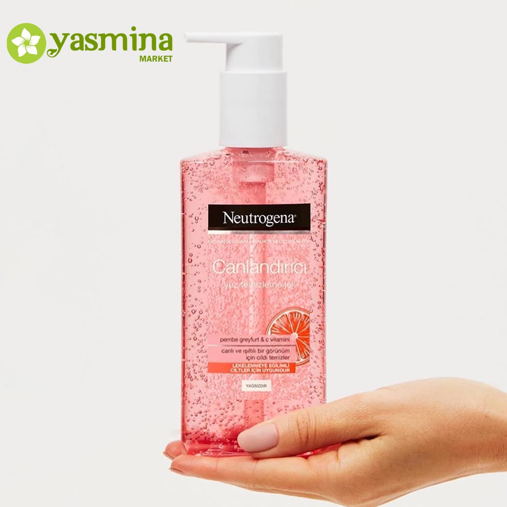 ژل شستشوی صورت نوتروژینا مدل Canlandırıcı شفاف کننده مناسب انواع مختلف پوست 200 میلی لیتر — تصویر ۳