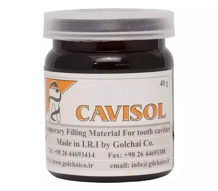خمیر پانسمان موقت کاویزول گلچای Cavisol Temporary Filling — تصویر ۲
