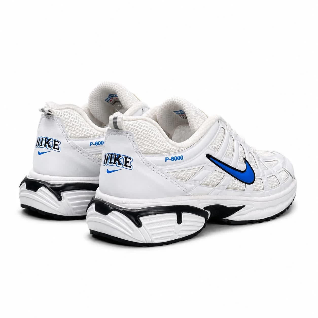 کتونی مردانه مدل رانینگ نایک P6000 سفید آبی NIKE — تصویر ۳