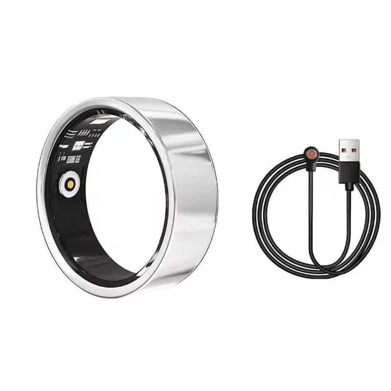 حلقه هوشمند Hot Da Rings D1 | پایش خواب و ضربان قلب، ضدآب IP68، شارژ مغناطیسی، سازگار با Android و iOS — تصویر ۳