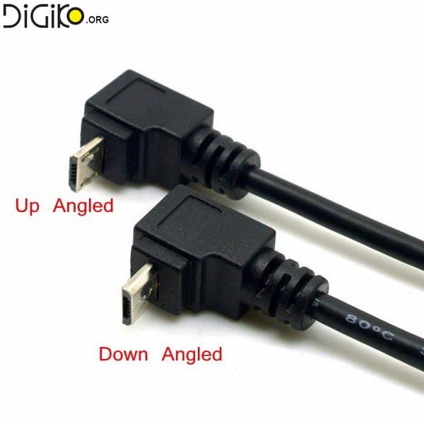 کابل میکرو USB سرکج — تصویر ۲
