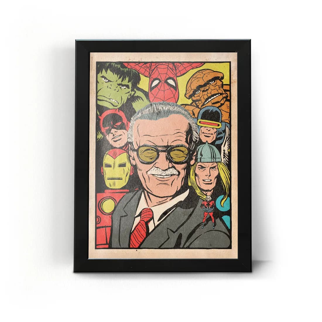 تابلو قاب استن لی مارول Stan Lee