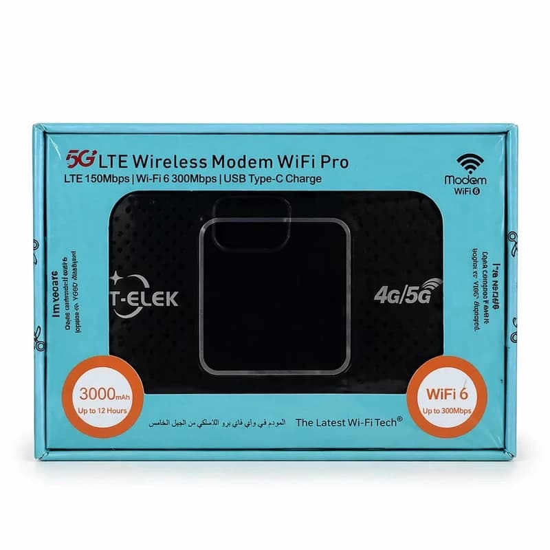 مودم جیبی سیمکارتی LTE Wireless Mobile WiFi plus مدل E5880 — تصویر ۵