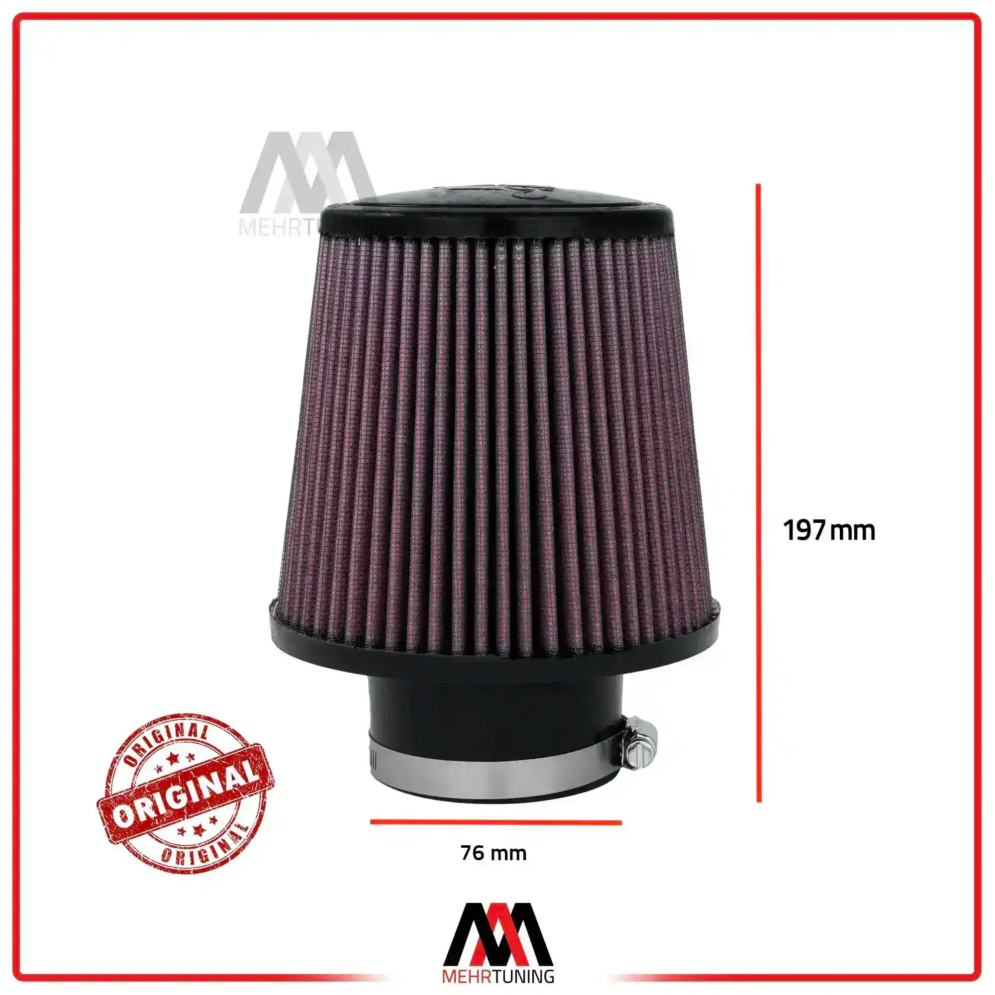 فیلتر هوای اسپرت k&n اورجینال سایز استاندارد کد Re-0930