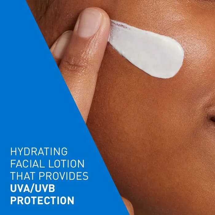لوسیون مرطوب کننده و ضد آفتاب سراوی CeraVe مدل Facial Moisturizing Lotion – با SPF 30 – مناسب پوستهای نرمال تا خشک | حجم 52 میلیلیتر — تصویر ۵