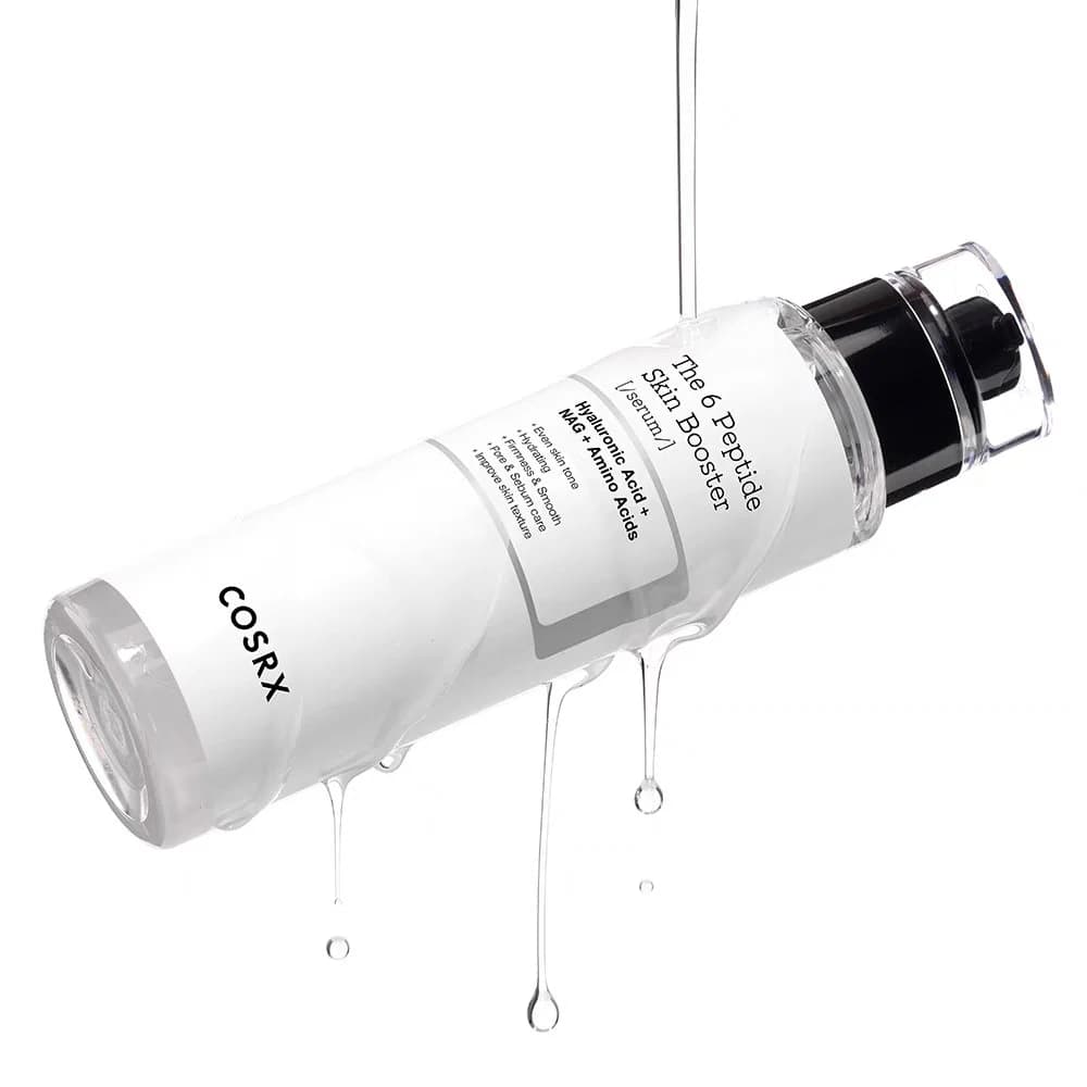 سرم تقویت کننده پوست کوزارکس مدل The 6 Peptide Skin Booster | حجم 150 میل — تصویر ۳