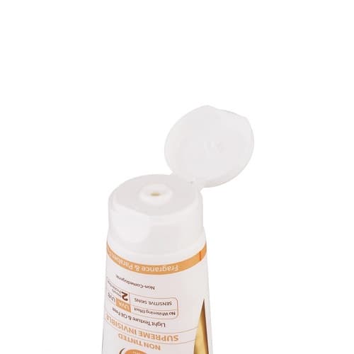 فلوئید ضد آفتاب فیزیکال SPF50 بی رنگ مناسب پوست حساس ۵۰ میل سان سیف — تصویر ۴