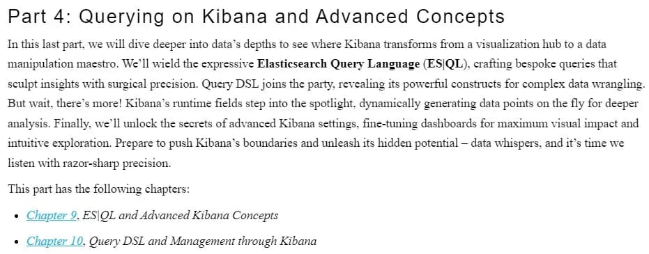 کتاب Kibana 8.x – A Quick Start Guide to Data Analysis — تصویر ۵