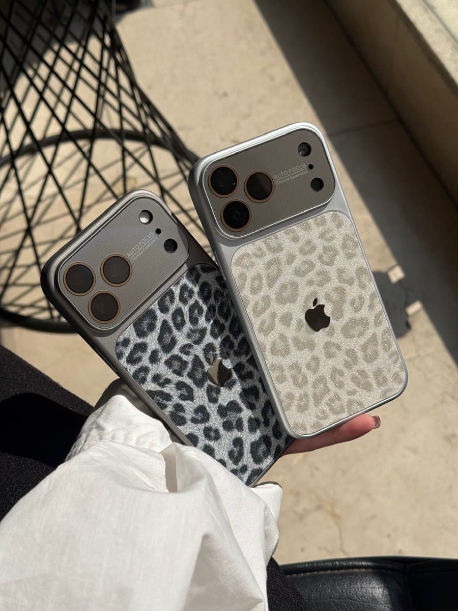 قاب Shiny Leopard AutoFocus (کدC2330) مناسب برای iPhone 14Pro — تصویر ۳
