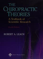 دانلود کتاب The The Chiropractic Theories A Textbook of Scientific Leach DC