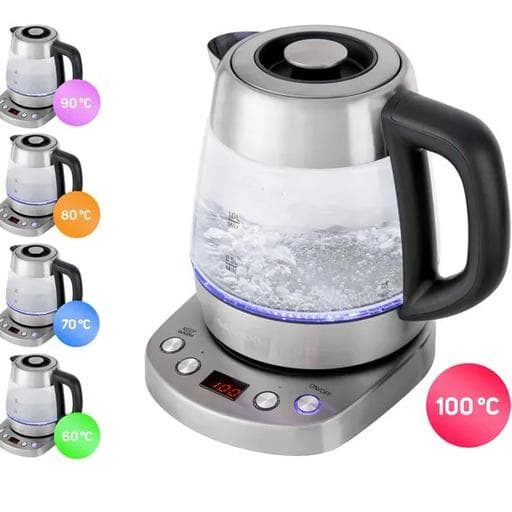 کتری برقی سنکور 1 لیتری 2200 وات استیل SWK 1080SS Sencor — تصویر ۴