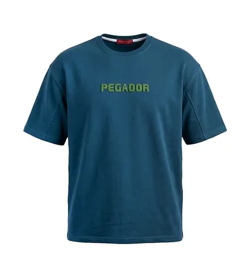 تیشرت Pegador یقه گرد مردانه باکسی دورس پنبه طرح دار مدل 50120