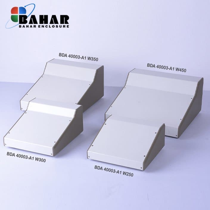 BDA 40003-A1 W300 جعبه فلزی شیبدار پانل پلاستیکی — تصویر ۴