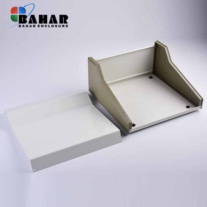 BDA 40003-A1 W300 جعبه فلزی شیبدار پانل پلاستیکی — تصویر ۳