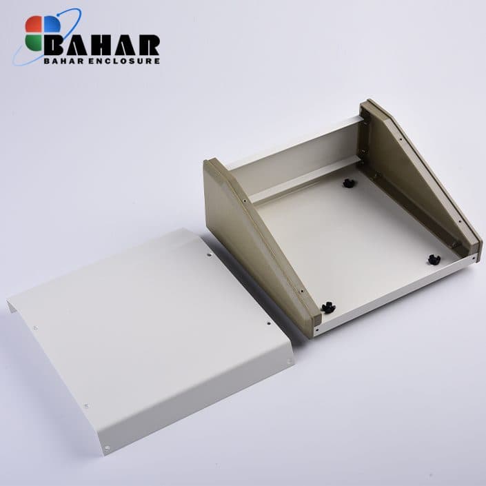 BDA 40001-A1 W200 جعبه فلزی شیبدار پانل پلاستیکی — تصویر ۳