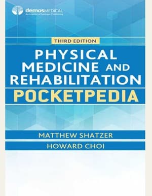 دانلود کتاب Physical Medicine and Rehabilitation Pocketpedia by Matthew Shatzer