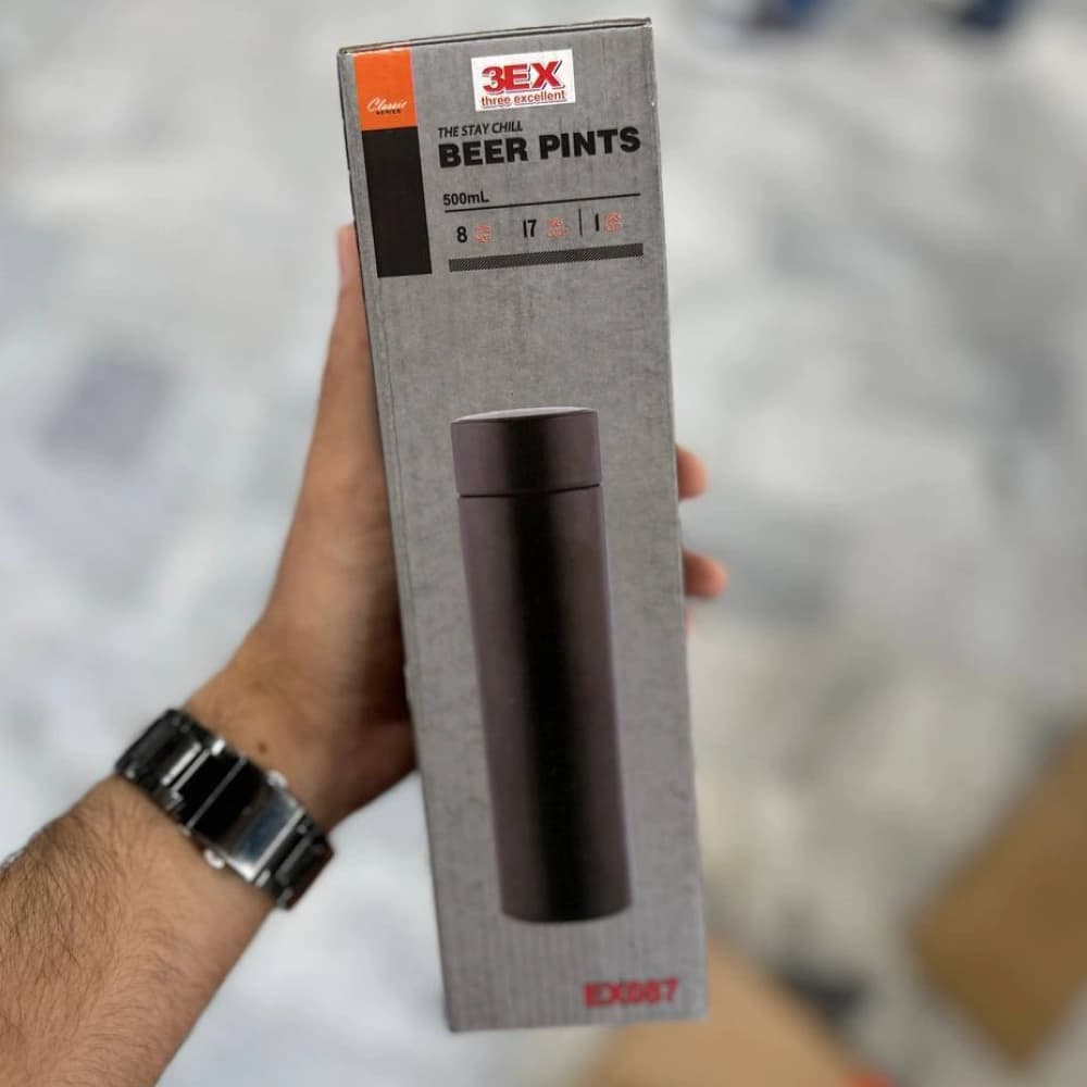 فلاسک دوجداره Three Excellent EX087 | BPA Free — تصویر ۳