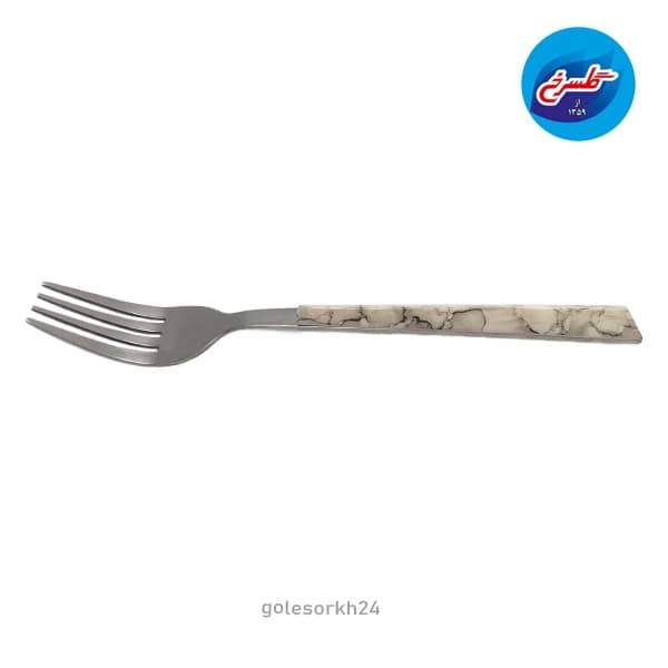 کارد و چنگال ام جی طرح سنگ مدل B (۶ عدد کارد و ۶ عدد چنگال) — تصویر ۳