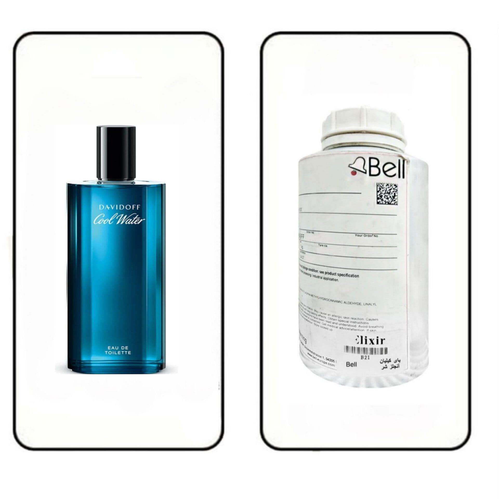 عطر گرمی کول واتر برند بل (BELL) — تصویر ۲