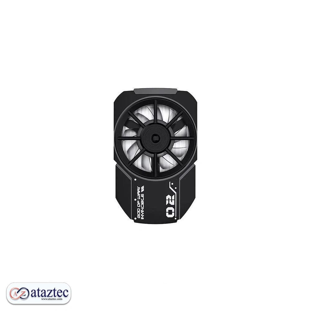 فن خنک کننده موبایل MEMO DL-A3 با طراحی ارگونومیک و نمایشگر دما