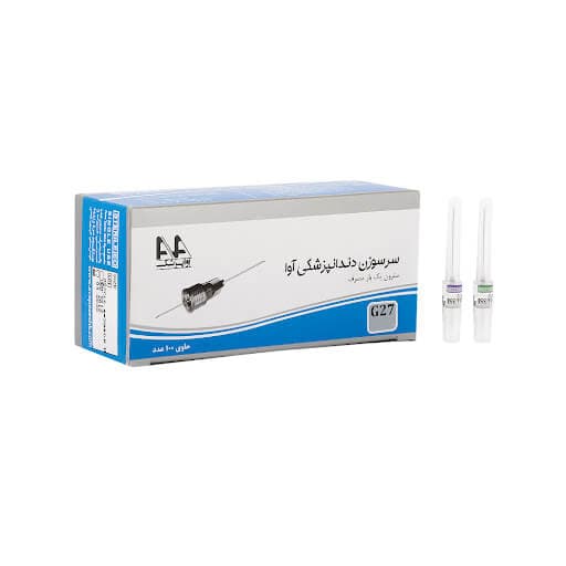 سر سوزن دندانپزشکی گیج 27 و 30_آوا
