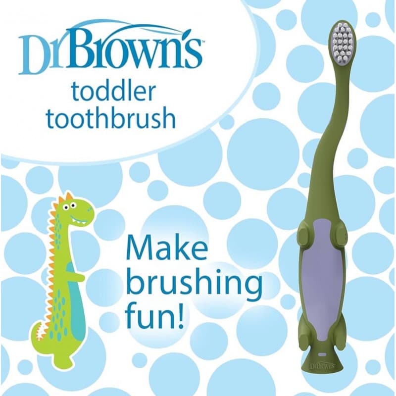 مسواک دکتر براون طرح دایناسور Dr Browns — تصویر ۵