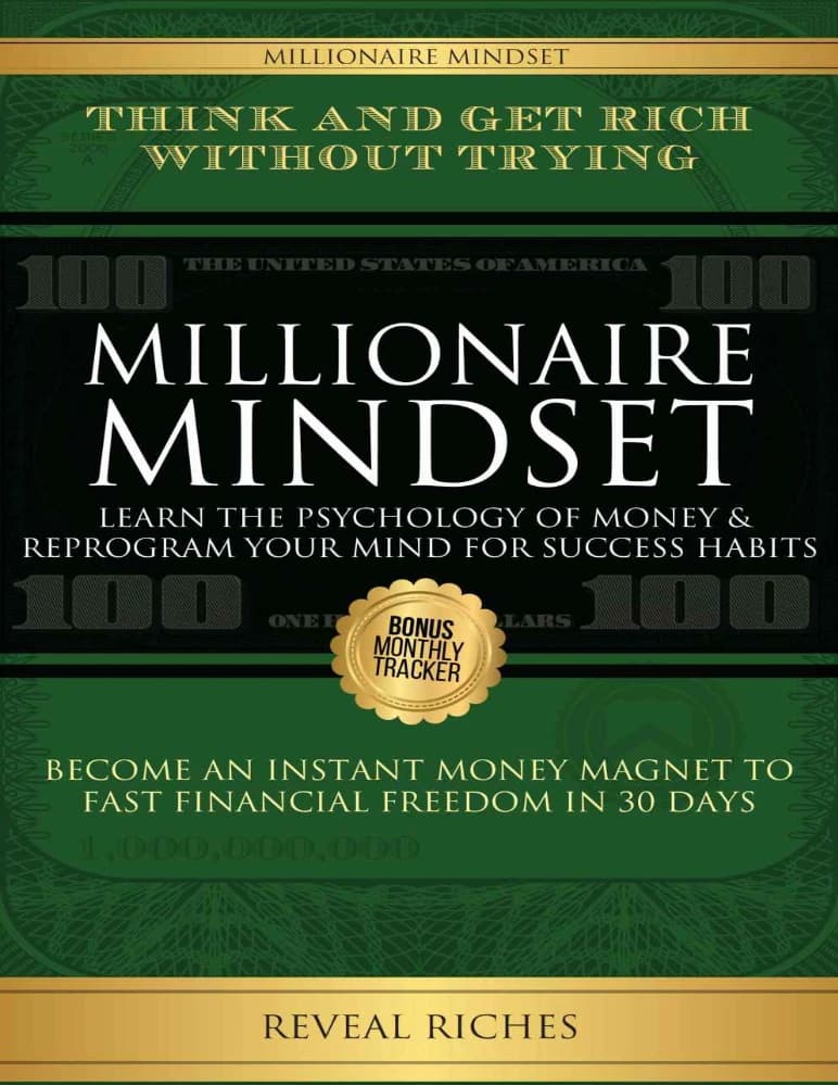 کتاب Millionaire Mindset (طرز فکر میلیونری) نسخه انگلیسی PDF | ریویل ریچز