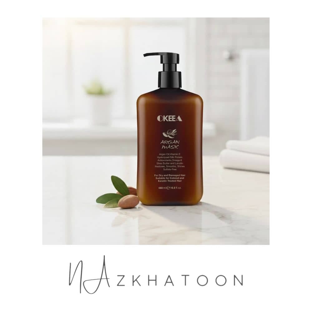ماسک مو آرگان اکیا | OKEEA Argan Hair Mask — تصویر ۲