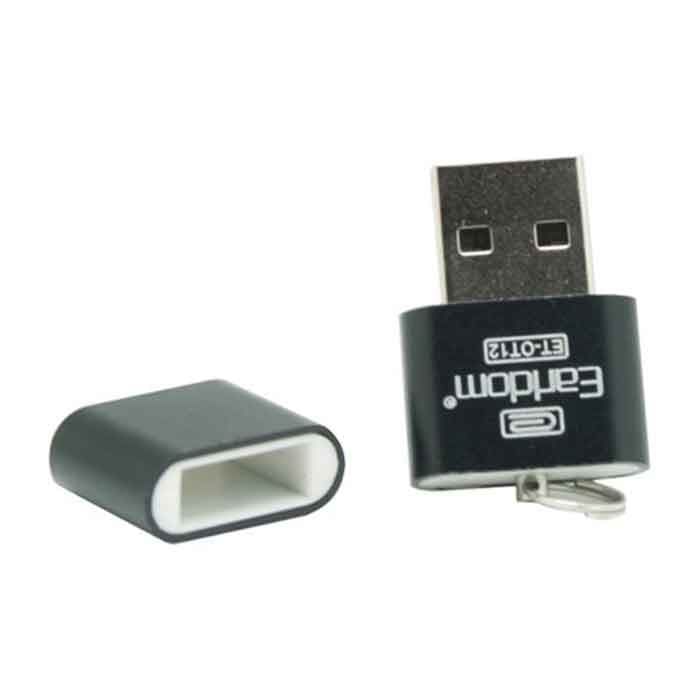 کارتخوان یواسبی میکرو ارلدام Earldom Card reader ET-OT12 Micro SD — تصویر ۳