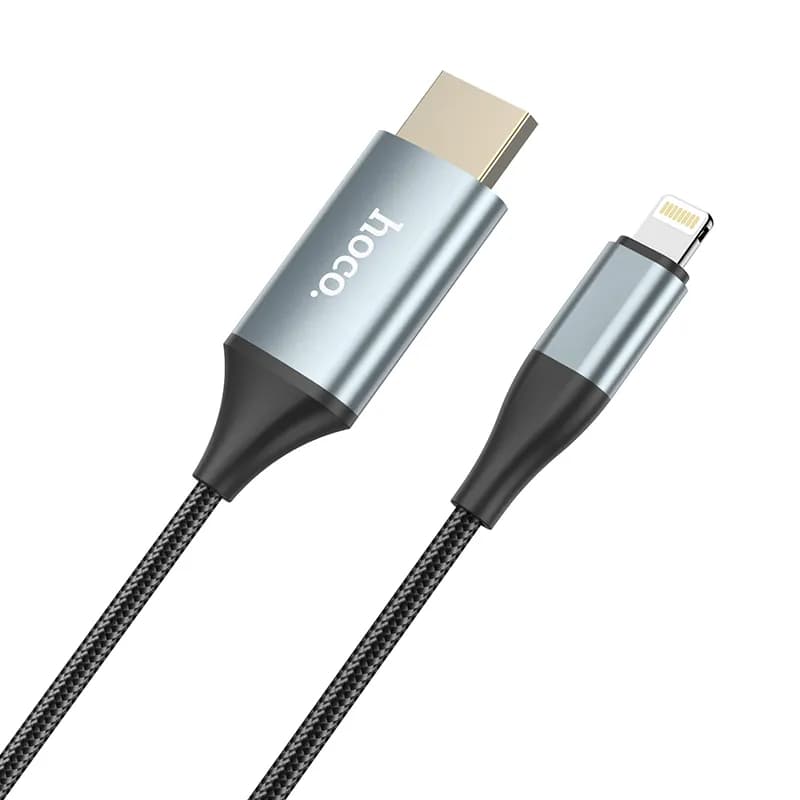 کابل تبدیل HDMI به Lightning هوکو مدل UA15 طول 2 متر — تصویر ۶
