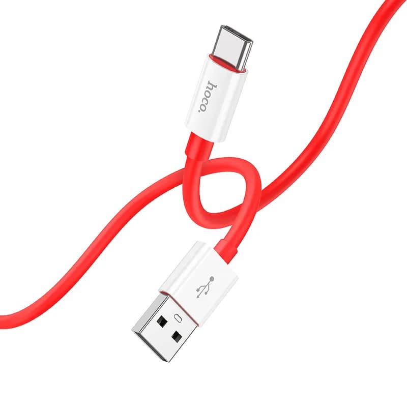 کابل شارژ USB-A به USB-C هوکو مدل X87 طول 1 متر — تصویر ۳