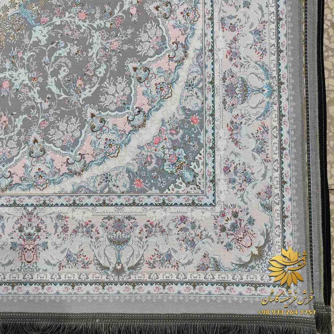 فرشینه زمینه دودی طرح فرش 1200 شانه کد sh2129 — تصویر ۵