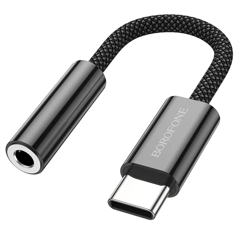 مبدل OTG جک USB-C TO AUX 3.5mm بروفون مدل BV15 — تصویر ۶