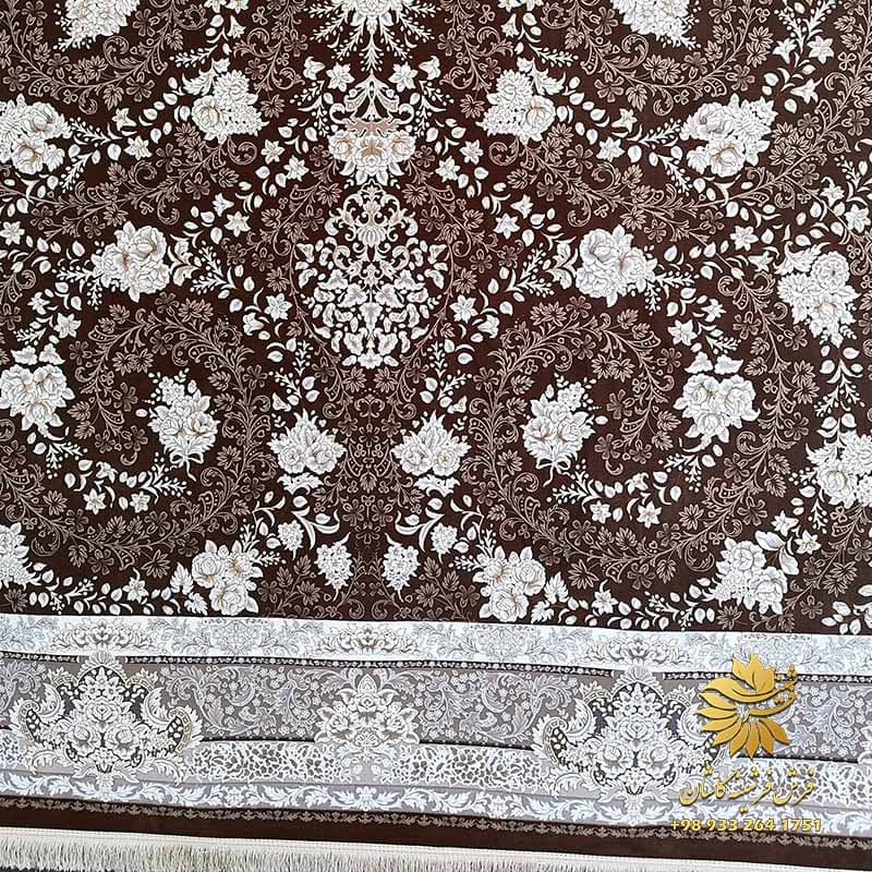 فرش شکلاتی طرح سوگل 1200 شانه — تصویر ۳