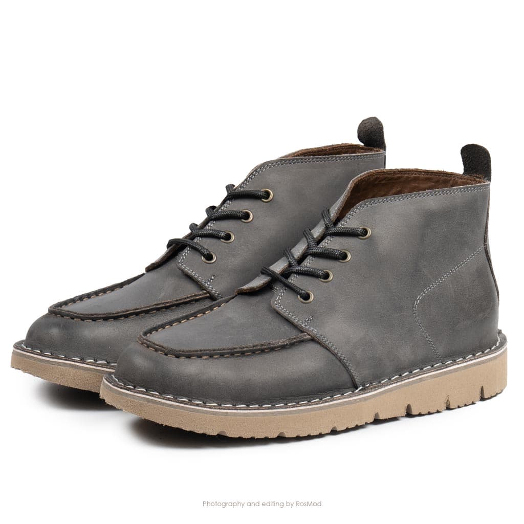 مینی هانگر گازولین دودی – GAAZOLIN Hangar-MID Shoes Deep Grey C — تصویر ۳