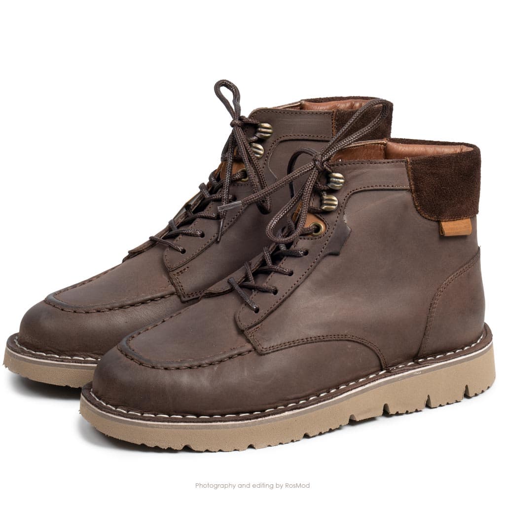 بوت هانگر 3 گازولین شکلاتی کریزی هورس – GAAZOLIN Hangar 3 Boots Dark Chocolate C — تصویر ۲