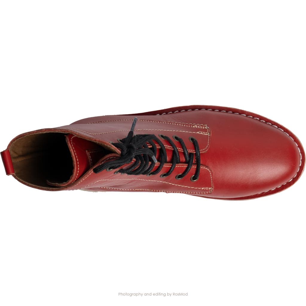 بوت پارتیزان گازولین آلبالویی شِبرو – GAAZOLIN Partisan Boots Cherry Militia W — تصویر ۵